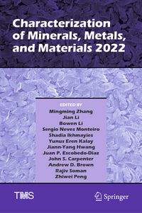 Produktbild: Characterization of Minerals, Metals, and Materials 2022