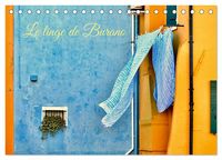 Produktbild: Le linge de Burano (Calendrier de bureau 2026 DIN A5 vertical), CALVENDO calendrier mensuel