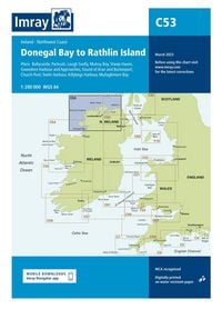 Produktbild: C53 Donegal Bay to Rathlin Island, Imray Chart