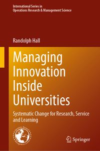 Produktbild: Managing Innovation Inside Universities
