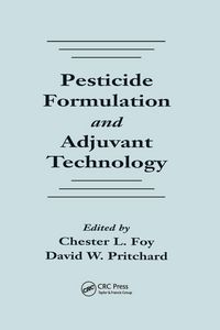 Produktbild: Pesticide Formulation and Adjuvant Technology