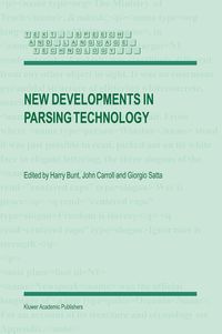 Produktbild: New Developments in Parsing Technology
