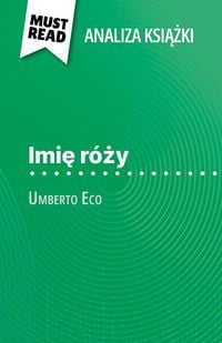 Produktbild: Imie r&oacute;zy ksiazka Umberto Eco (Analiza ksiazki)