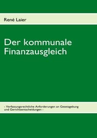 Produktbild: Der kommunale Finanzausgleich