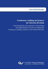 Produktbild: Continuous Auditing im Kontext der Internen Revision