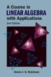 Produktbild: Course in Linear Algebra with Applications, a (2nd Edition)