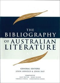 Produktbild: The Bibliography of Australian Literature