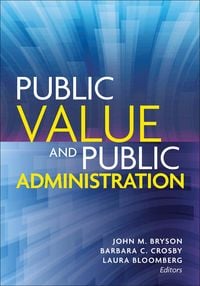 Produktbild: Public Value and Public Administration