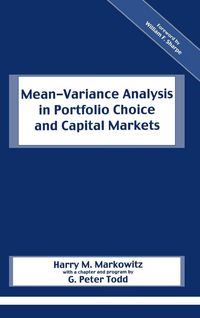 Produktbild: Mean-Variance Analysis in Portfolio Choice and Capital Markets