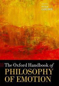 Produktbild: The Oxford Handbook of Philosophy of Emotion