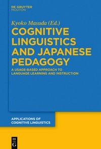 Produktbild: Cognitive Linguistics and Japanese Pedagogy