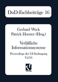 Produktbild: Verl&auml;&szlig;liche Informationssysteme