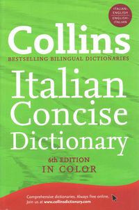 Produktbild: Collins Italian Concise Dict 6