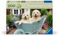 Produktbild: Feel Well & Puzzle - Golden Retriever - Erwachsenenpuzzle mit 200 XL-Teilen und extra Bildvorlage