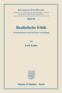 Produktbild: Realistische Ethik.