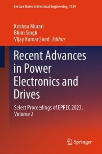Produktbild: Recent Advances in Power Electronics and Drives