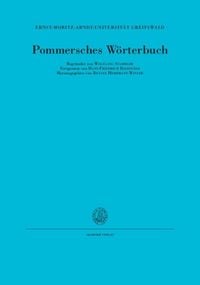 Produktbild: Pommersches W&ouml;rterbuch / Pa(m)panischke bis puje
