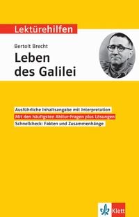 Produktbild: Lekt&uuml;rehilfen Bertolt Brecht, 'Das Leben des Galilei'