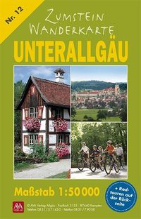 Bild vom Artikel Zumstein Wanderkarte Unterallgäu vom Autor AVA-Verlag Allgäu GmbH