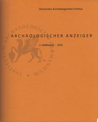 Produktbild: Arch&auml;ologischer Anzeiger