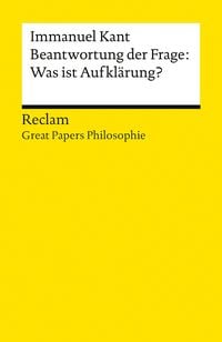 Produktbild: Beantwortung der Frage: Was ist Aufkl&auml;rung?