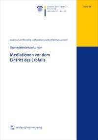 Produktbild: Mediationen vor dem Eintritt des Erbfalls