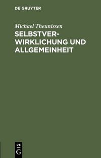 Produktbild: Selbstverwirklichung und Allgemeinheit