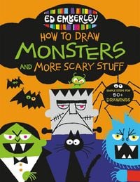 Produktbild: Ed Emberley's How to Draw Monsters and More Scary Stuff