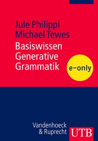 Produktbild: Basiswissen Generative Grammatik