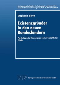 Produktbild: Existenzgr&uuml;nder in den neuen Bundesl&auml;ndern