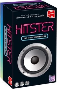 Jumbo 19887 - Hitster, Das Musik-Kartenspiel, Partyspiel  