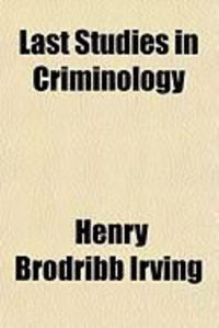Produktbild: Last Studies in Criminology