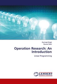 Produktbild: Operation Research: An Introduction