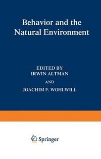 Produktbild: Behavior and the Natural Environment