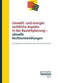 Produktbild: Umwelt- und energierechtliche Aspekte in der Bauleitplanung - aktuelle Rechtsentwicklungen