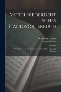 Produktbild: Mittelniederdeutsches Handw&ouml;rterbuch
