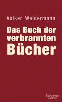 Produktbild: Das Buch der verbrannten B&uuml;cher