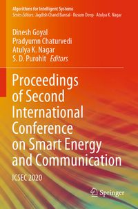 Produktbild: Proceedings of Second International Conference on Smart Energy and Communication