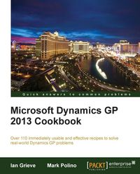 Produktbild: Microsoft Dynamics GP 2013 Cookbook