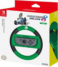 Bild vom Artikel Nintendo Switch - Deluxe Wheel / Attachment Lenkrad (Luigi) vom Autor 