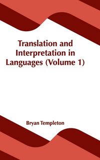 Produktbild: Translation and Interpretation in Languages (Volume 1)