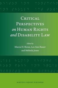 Produktbild: Critical Perspectives on Human Rights and Disability Law