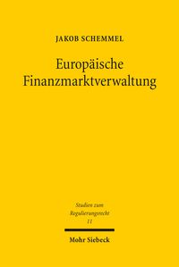 Produktbild: Europ&auml;ische Finanzmarktverwaltung