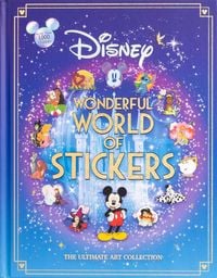 Produktbild: Disney Wonderful World of Stickers - Sticker Book for Teens and Adults - Over 1,000 Disney Stickers, Officially Licensed