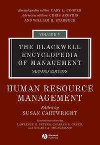 Produktbild: The Blackwell Encyclopedia of Management, Human Resource Management