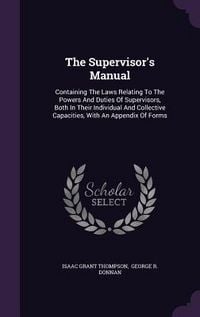 Produktbild: The Supervisor's Manual