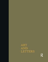 Produktbild: Art & Letters July-Winter 1918