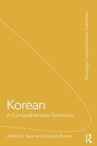 Produktbild: Korean: A Comprehensive Grammar