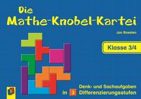 Produktbild: Die Mathe-Knobel-Kartei &ndash; Klasse 3/4