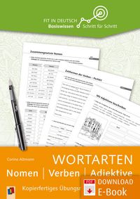 Produktbild: Wortarten: Nomen - Verben - Adjektive